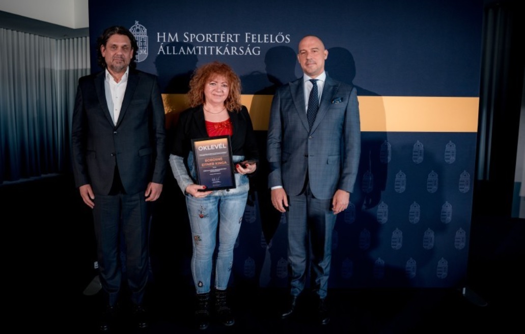 Gerevich György nevelőedzői díjat kapott Borosné Eitner Kinga